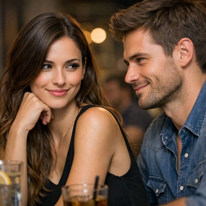 Sourire en coin en séduction : signification et décryptage